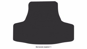 Interior mats for the Infiniti M (Q70) (Y51) 2010-2019 III generation EU Sedan Short - Фото 2