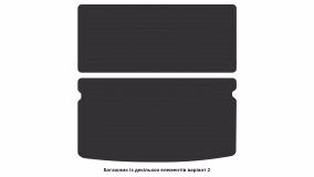 Interior mats for the Infiniti QX80 2013-2018 I generation EU Crossover 8-seater - Фото 3