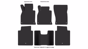 Interior mats for the Infiniti M (Q70) (Y51) 2010-2019 III generation EU Sedan Long - Фото 2