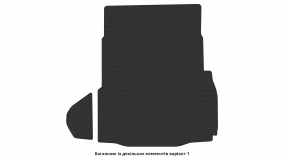 Interior mats for the Jaguar XF (X260) 2015-2024 II generation US Sedan - Фото 2