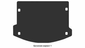 Interior mats for the Jaguar E-Pace 2017-… I generation EU Crossover - Фото 3