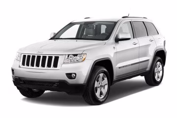Interior mats for the Jeep Grand Cherokee Laredo (WK2) 2010-2013 IV generation EU Crossover pre-restyling