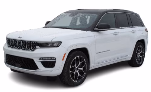 Interior mats for the Jeep Grand Cherokee (WL) 2021-… V generation EU Crossover 5-seater