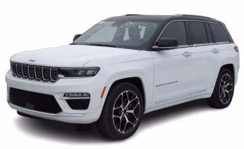 Interior mats for the Jeep Grand Cherokee (WL) 2021-… V generation EU Crossover 7-seater