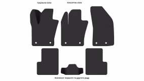 Interior mats for the Jeep Renegade 2014-… I generation US Crossover - Фото 3