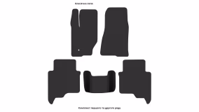 Interior mats for the Jeep Commander 2005-2010 I generation EU Crossover - Фото 3