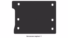 Interior mats for the Jeep Wrangler Rubicon Unlimited (JL) 2017-… IV generation US Crossover 5-door - Фото 2