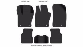 Interior mats for the Jeep Compass Trailhawk 2016-2025 II generation US Crossover - Фото 3