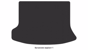 Interior mats for the Jeep Cherokee (KL) Trailhawk 2013-2023 V generation US Crossover - Фото 2
