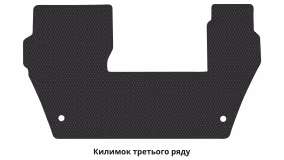 Interior mats for the Jeep Grand Cherokee (WL) 2021-… V generation EU Crossover 7-seater - Фото 4