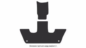Interior mats for the Jeep Grand Cherokee (WL) 2021-… V generation EU Crossover 6-seater - Фото 4