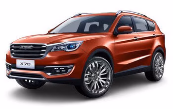 Interior mats for the Jetour X70 2018-… I generation CN Crossover 7-seater