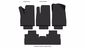 Interior mats for the Jetour Dashing 2022-… I generation CN Crossover - Фото 4