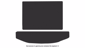 Interior mats for the Jetour X70 Plus 2020-… I generation CN Crossover 7-seater - Фото 3