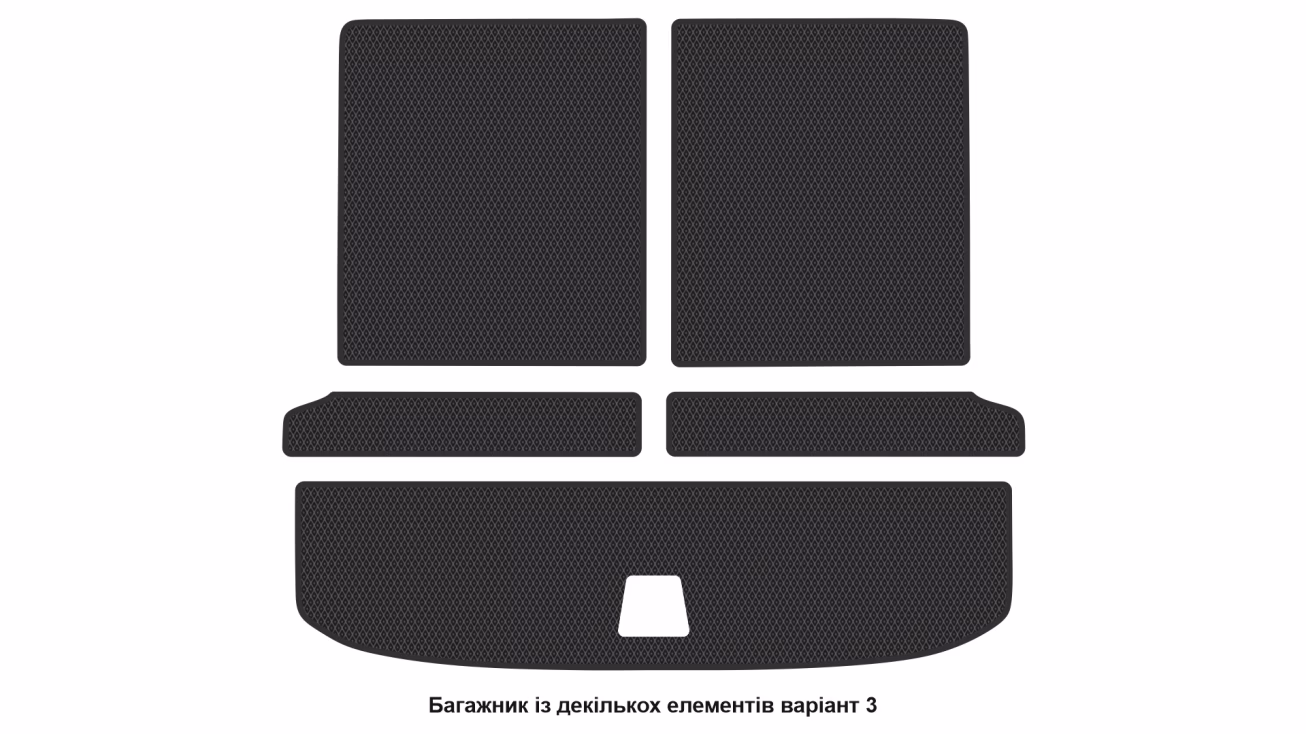 Interior mats for the Jetour X90 Plus 2021-… I generation CN Crossover 7-seater - Фото 6