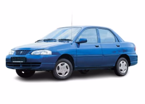 Interior mats for the Kia Avella 1995-2000 EU Sedan