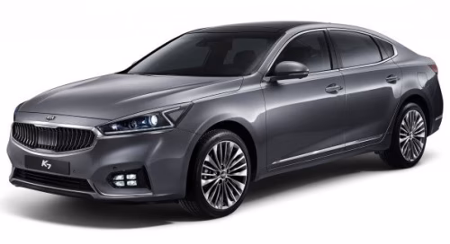 Interior mats for the Kia Cadenza (K7) 2016-2019 II generation KR Sedan pre-restyling