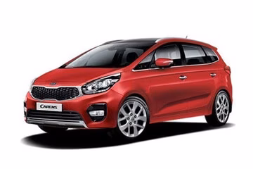 Interior mats for the Kia Carens (RP) 2012-2019 III generation EU Minivan
