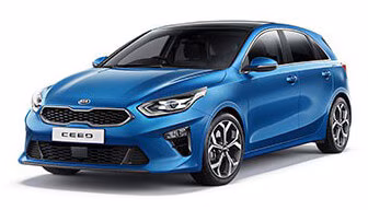 Interior mats for the Kia Ceed (CD) 2018-2021 III generation EU Hatchback pre-restyling