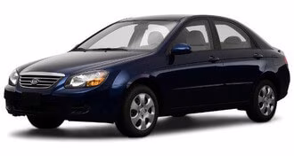 Interior mats for the Kia Cerato (LD) 2003-2008 I generation EU Sedan
