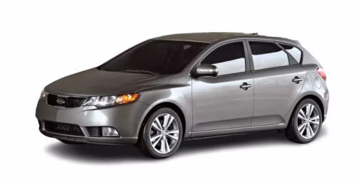 Interior mats for the Kia Forte 2008-2012 II generation US Hatchback