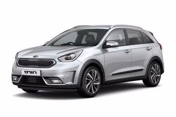 Interior mats for the Kia Niro (DE) 2016-2022 I generation Crossover Plug in Hybrid