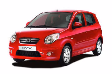 Interior mats for the Kia Picanto (SA) 2009-2011 I generation EU Hatchback restyling