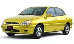Коврики в салон Kia Rio (DC) 2000 - 2005 I поколение EU Sedan 