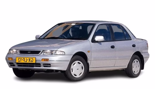 Interior mats for the Kia Sephia 1993-1998 I generation EU Sedan