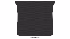 Interior mats for the Kia Carnival (VQ) 2006-2014 II generation EU Minivan 7-seater - Фото 4