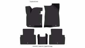 Interior mats for the Kia Sportage (SL) 2010-2015 III generation US Crossover - Фото 3