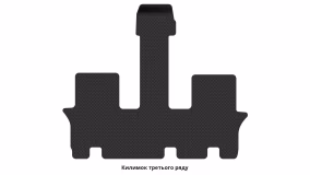 Interior mats for the Kia Telluride 2019-… I generation US Crossover 7-seater - Фото 4