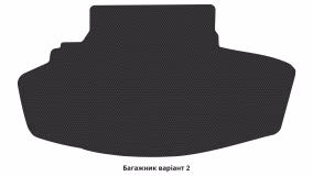 Interior mats for the Kia Cadenza (K7) 2016-2019 II generation KR Sedan pre-restyling - Фото 2