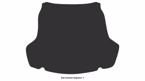Interior mats for the Kia Cadenza (K7) 2016-2019 II generation KR Sedan pre-restyling - Фото 3
