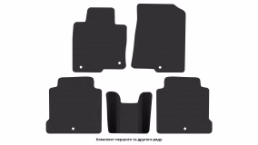 Interior mats for the Kia Cadenza (K7) 2016-2019 II generation KR Sedan pre-restyling - Фото 4