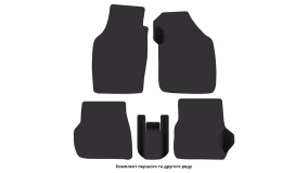 Interior mats for the Kia Avella 1995-2000 EU Sedan - Фото 2