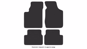Interior mats for the Kia Rio (DC) 2000-2005 I generation EU Sedan - Фото 2