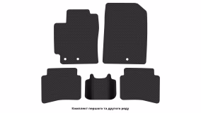 Interior mats for the Kia Rio (FB) 2017-2023 IV generation US Hatchback - Фото 2