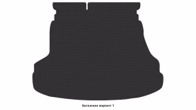 Interior mats for the Kia Magentis Kia Optima (MG) 2005-2011 II generation EU Sedan - Фото 2