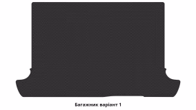 Interior mats for the Kia Sportage (JA) 1993-2002 I generation EU Crossover - Фото 3