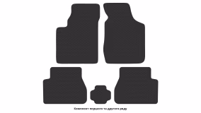 Interior mats for the Kia Rio (DC) 2000-2005 I generation EU Hatchback - Фото 2