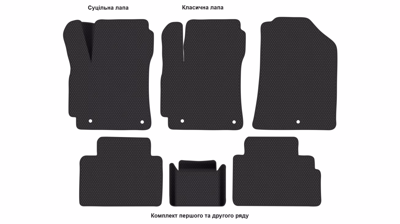 Interior mats for the Kia Soul (SK3) 2018-2025 III generation US Crossover - Фото 2