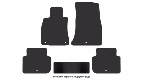 Interior mats for the Kia Stinger 2017-2023 I generation KR Liftback - Фото 3