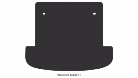 Interior mats for the Kia Sorento (MQ4) 2020-… IV generation EU Crossover 7-seater - Фото 3
