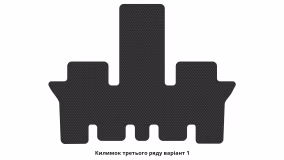 Interior mats for the Kia Sorento (MQ4) 2020-… IV generation EU Crossover 6-seater - Фото 5