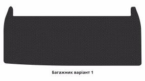 Interior mats for the Kia Carnival (KA4) 2020-… IV generation EU Minivan 7-seater - Фото 4