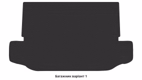 Interior mats for the Kia Sorento (BL) 2002-2009 I generation Crossover 7-seater - Фото 3
