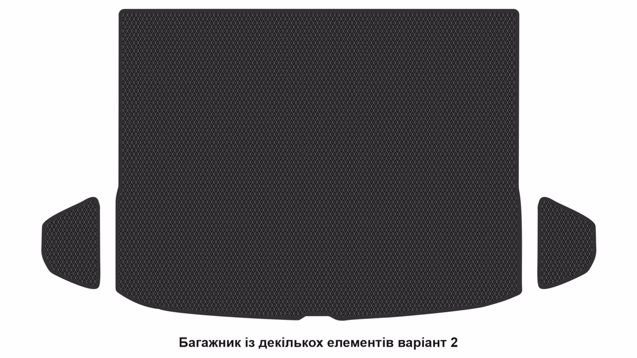 Interior mats for the Kia Niro (SG2) 2022-… II generation Crossover Hybrid (HEV) - Фото 4