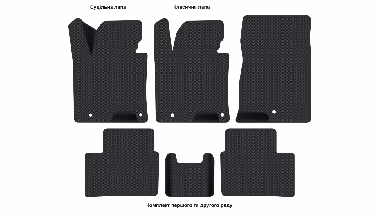 Interior mats for the Kia ProCeed (JD) 2012-2018 II generation EU Hatchback 3-door - Фото 2