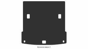 Interior mats for the Kia Mohave 2008-2019 I generation EU Crossover 7-seater - Фото 3